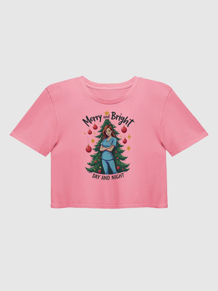 Merry and Bright Crop Top product image (1)