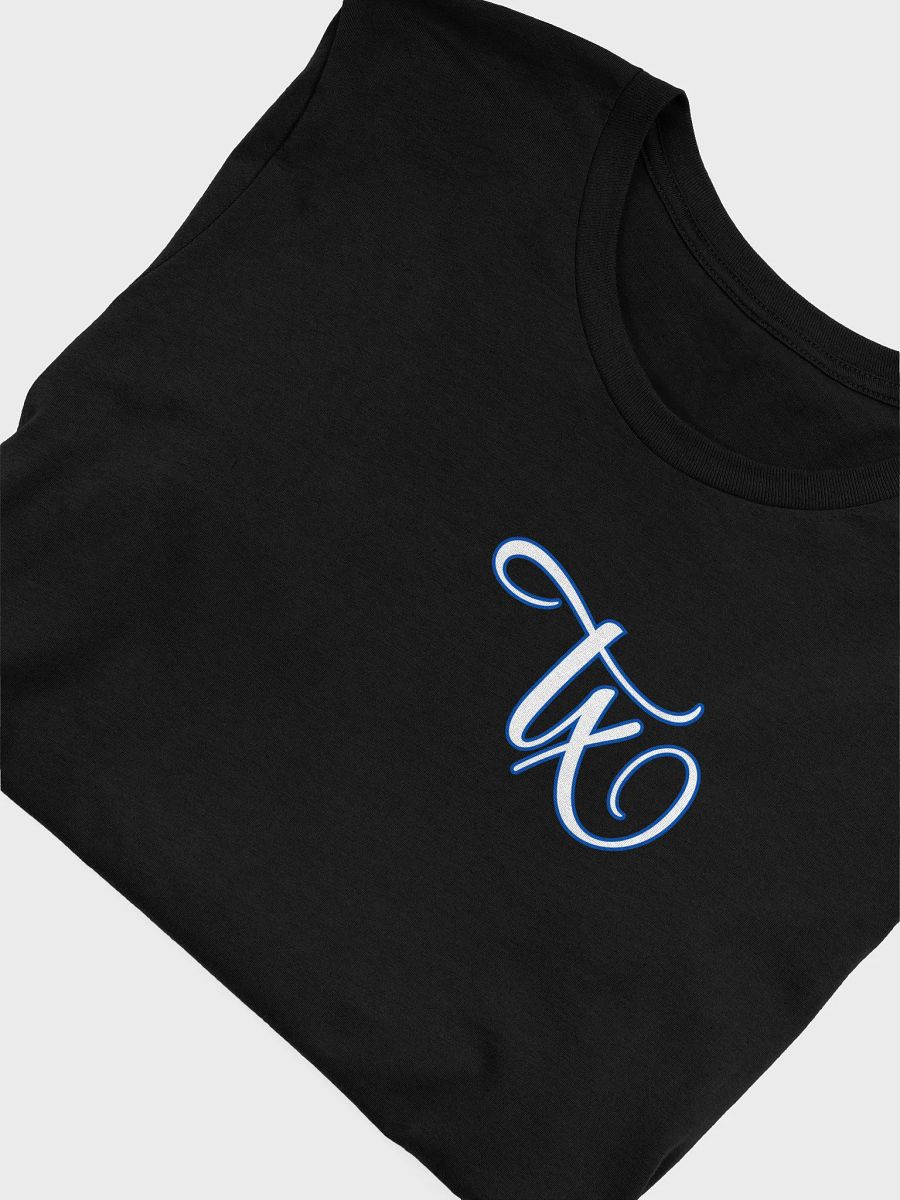 ✨ TX Swashes Script Tee | Bella+Canvas Unisex Shirt | Minimal Texas Pride product image (5)