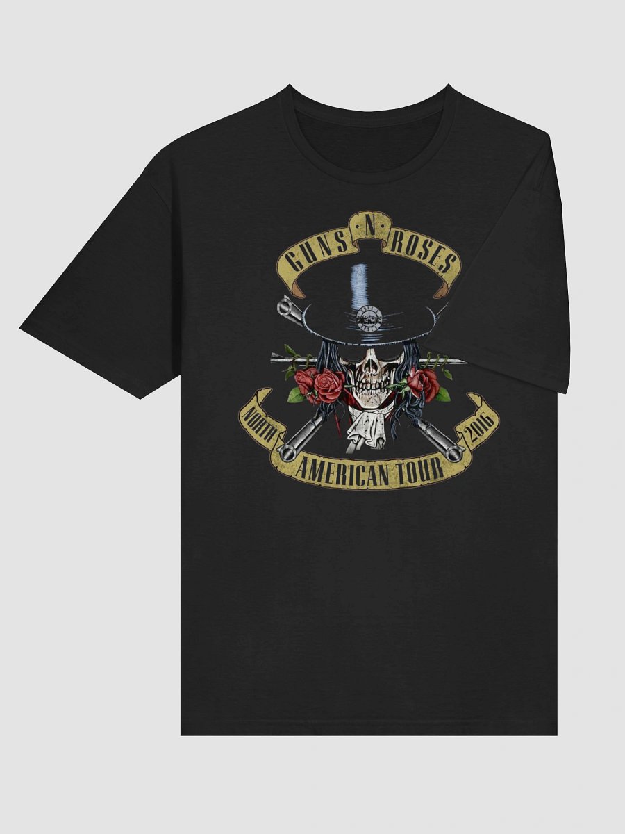 Guns N' Roses Skull Top Hat T-Shirt product image (4)