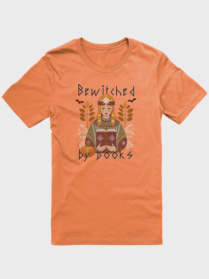 Bewitched By Books: Scandinavian Folk Art Halloween Shirt product image (2)