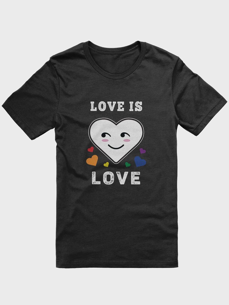 Heart Face Love Is Love LGBTQ Gay Pride T-Shirt product image (2)