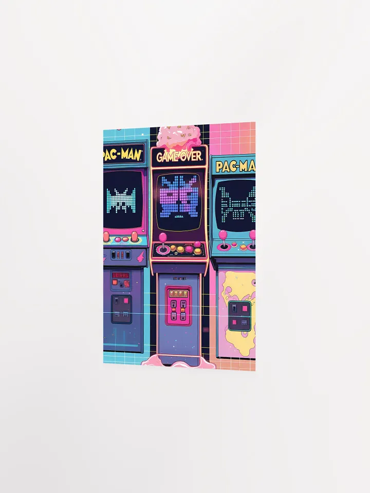 Pixel Paradise Arcade Poster product image (10)