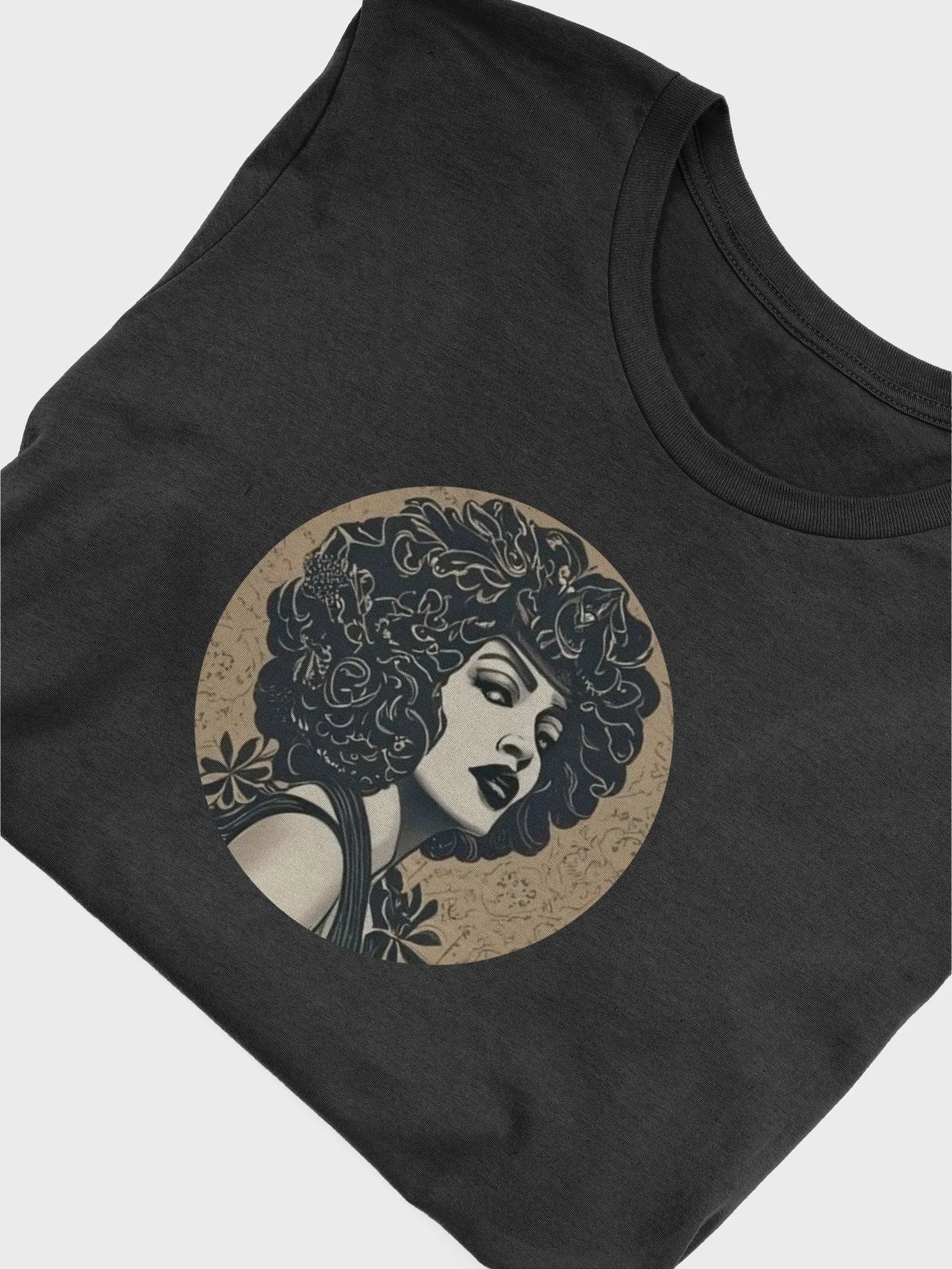 Vintage African Woman in Art Nouveau Style - T-shirts. product image (23)