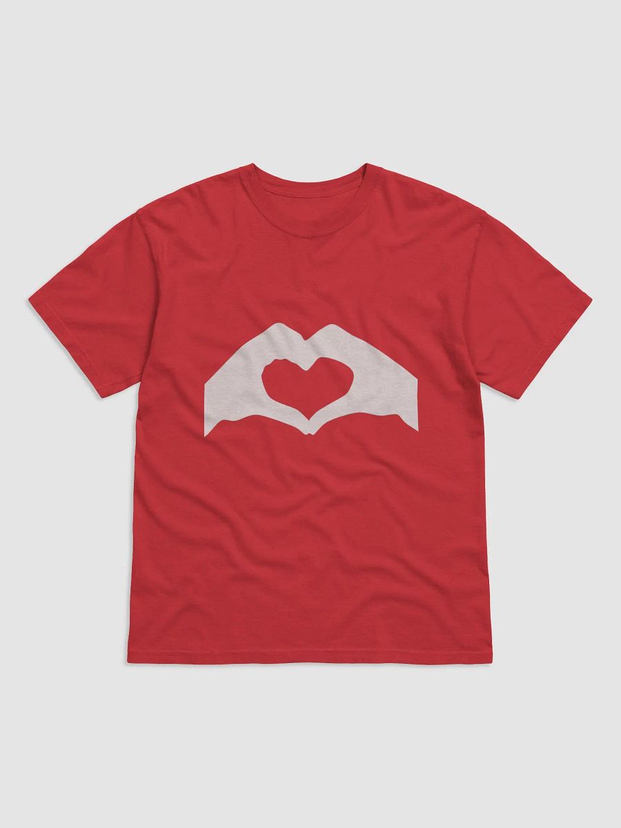 SPREAD LOVE - HEART HANDS SILHOUETTE T-SHIRT product image (1)