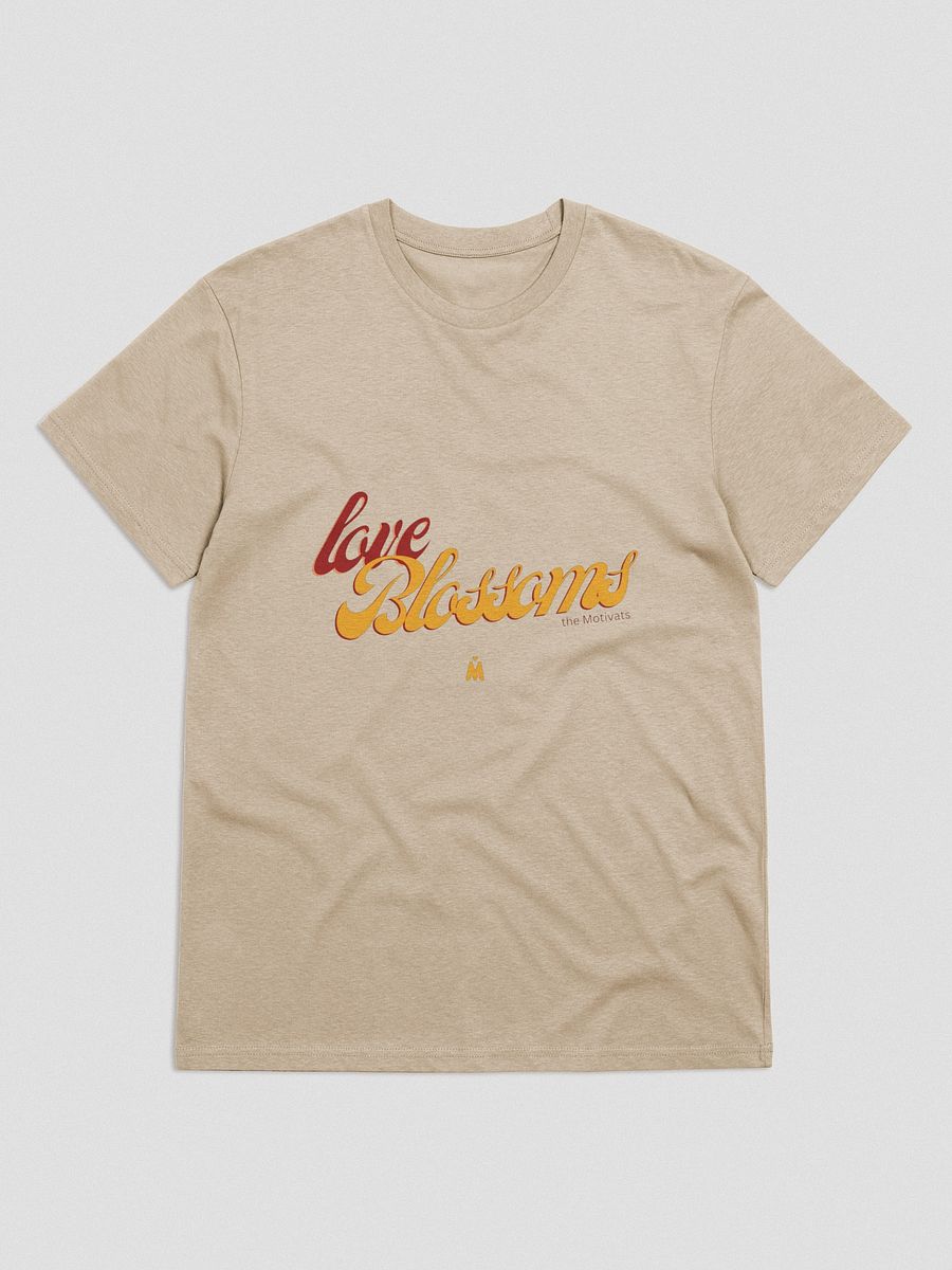 The Motivats Organic - Love Blossoms (Cotton T-Shirt) (BLACK FRIDAY SALE) product image (4)