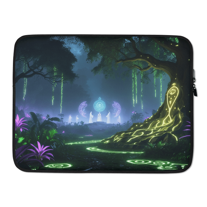 Serpent of Vision | Ayahuasca Laptop Sleeve product image (2)