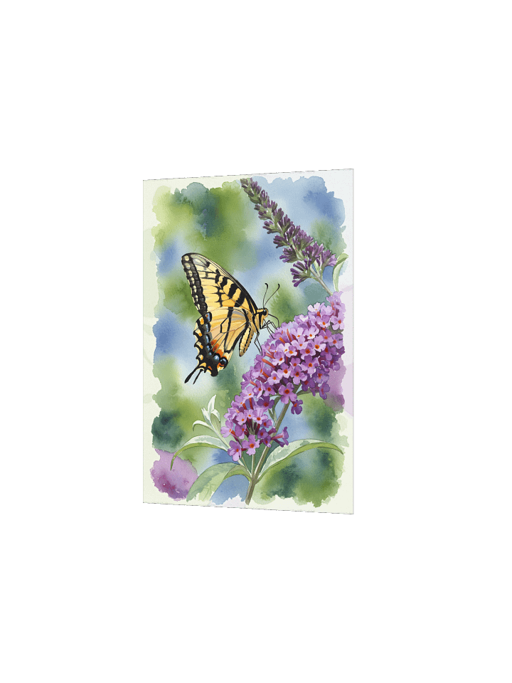 The Painted Wanderer: Bloom and Butterfly Poster product image (11)