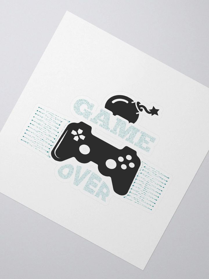 Game Over Controller and Cat Sticker Set product image (5)