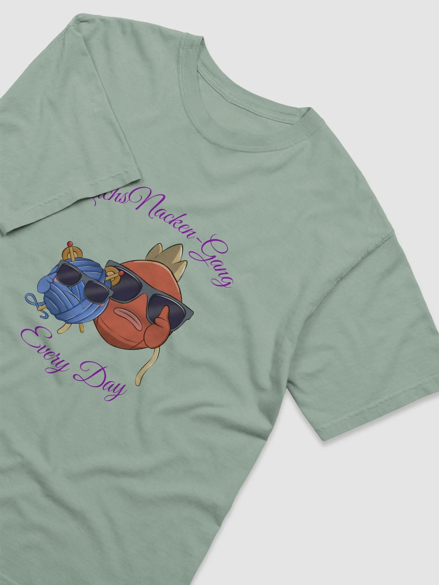 LachsNacken-Tshirt-Rund product image (3)