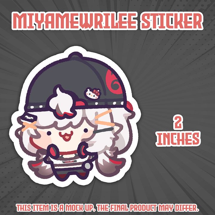 Miyamewrilee Sticker product image (1)