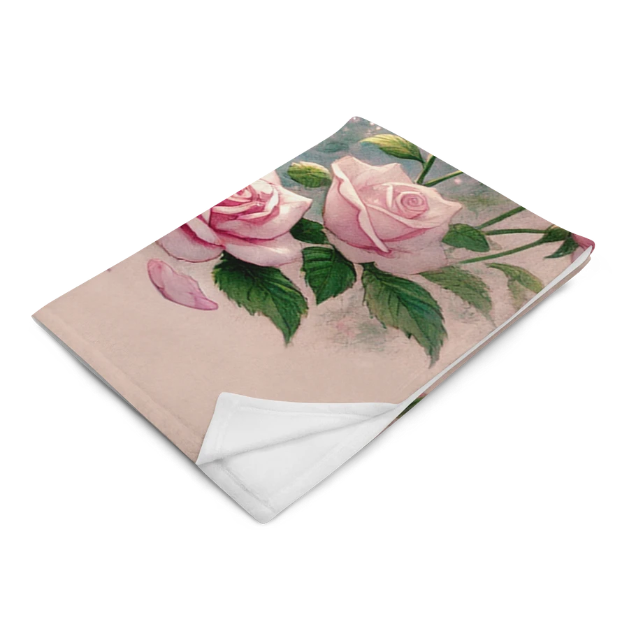 Pink Rose Fairy Snuggly Soft Throw Blanket product image (5)