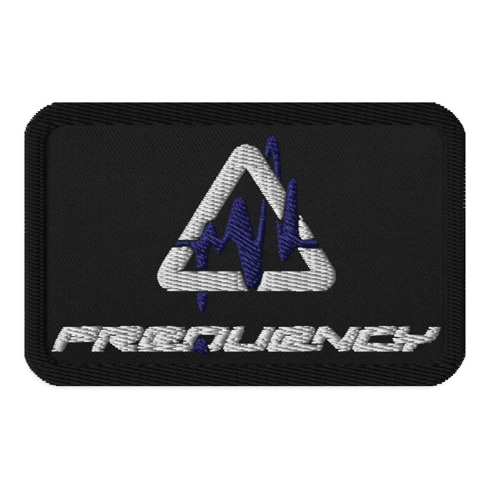 Aqua Crest Embroidered Patch product image (1)