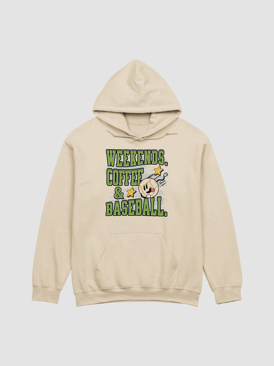 Weekends Coffee And Baseball Warrior Hoodie product image (19)