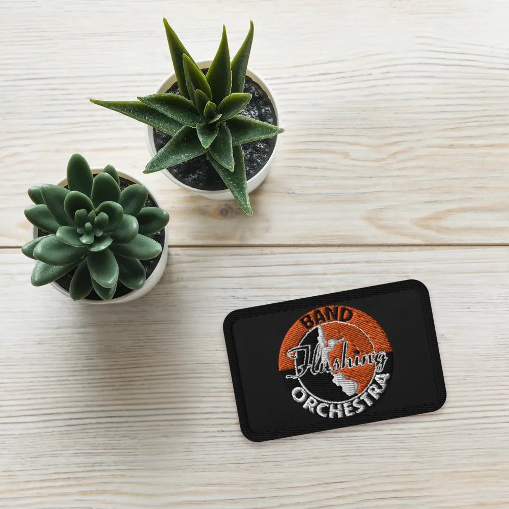 Flushing Band & Orchestra Embroidered Patch product image (4)