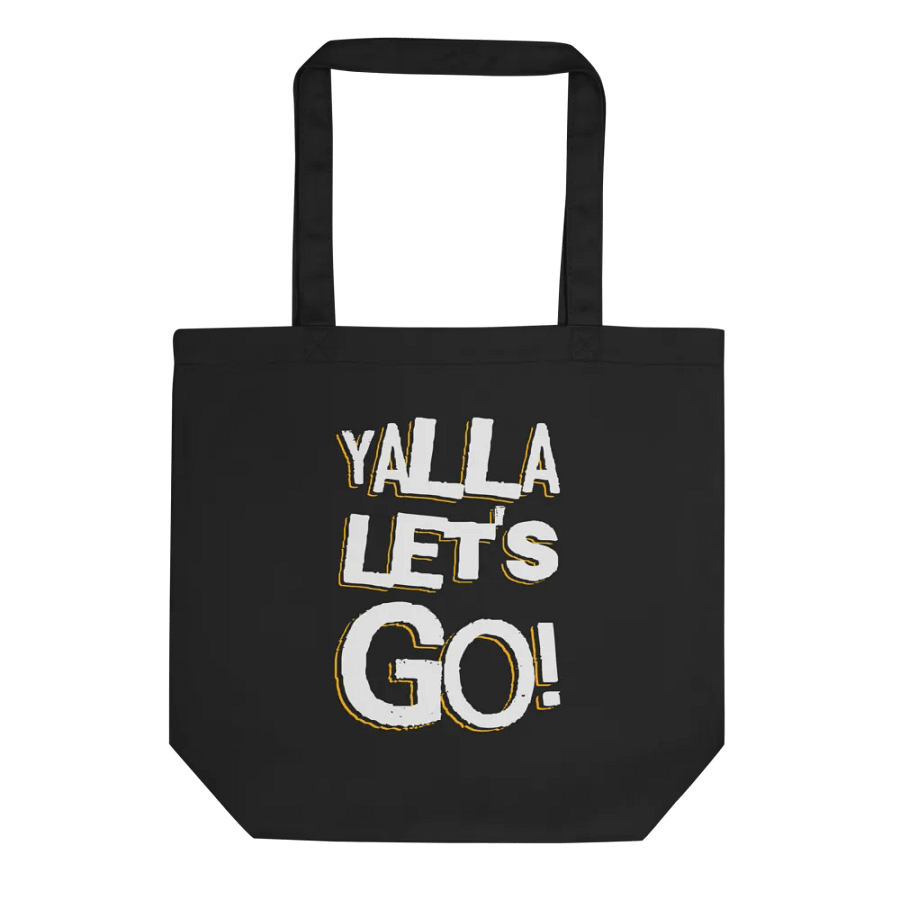 Yalla Let's Go Eco Tote Bag product image (3)