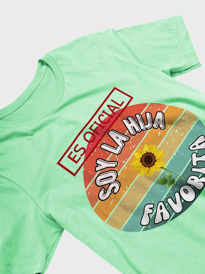Vintage t-shirt Es oficial, soy la hija favorita product image (31)