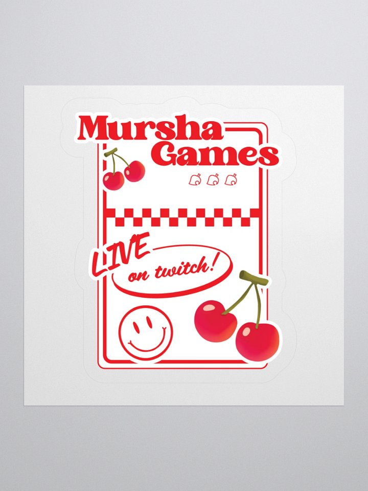 MurshaGames - Live On Twich Sticker product image (1)