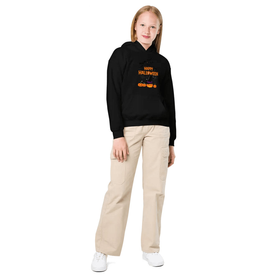 Happy Halloween Youth Hoodie product image (5)