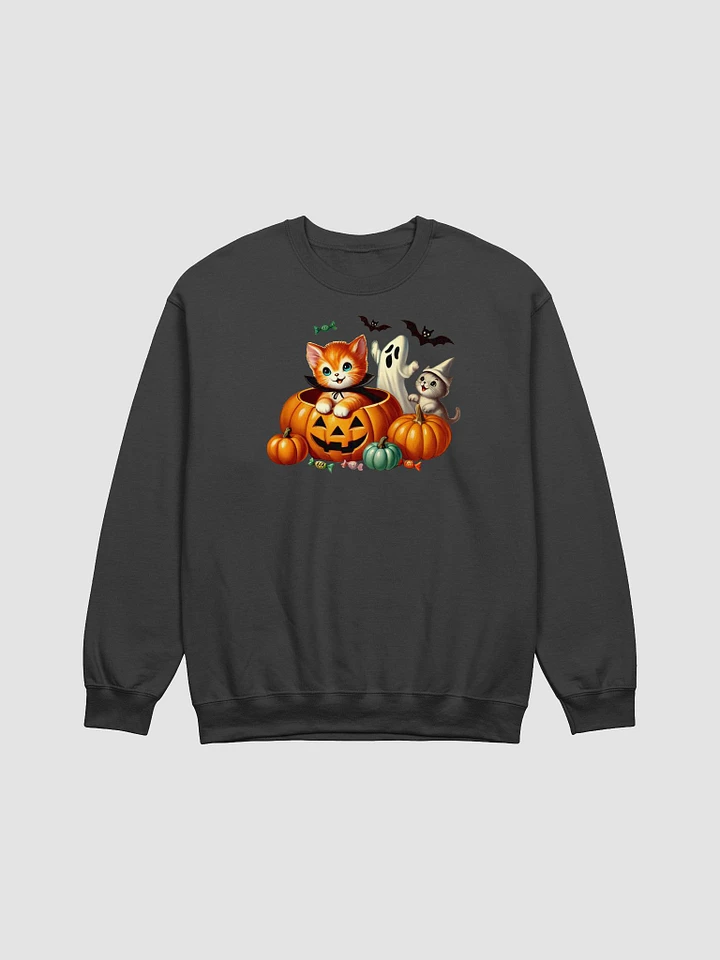 Kittens and Ghost Halloween Crewneck product image (3)