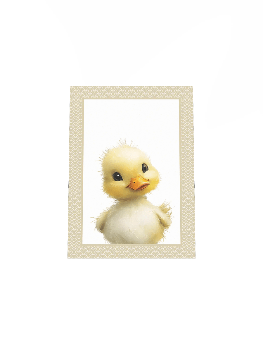 Cute Little Duck Nursery Print product image (5)
