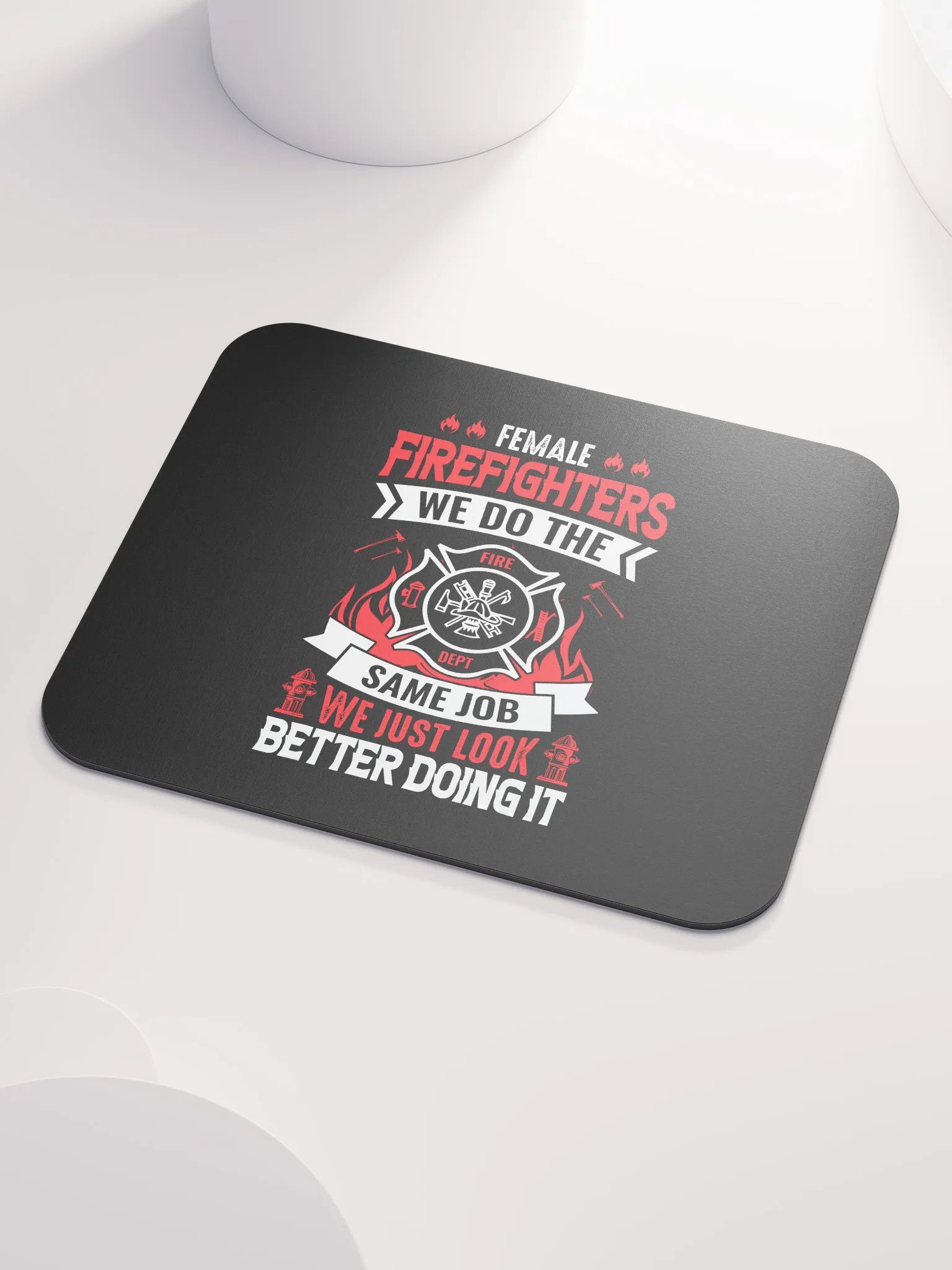 Female Firefighters - Mouse Pad product image (3)