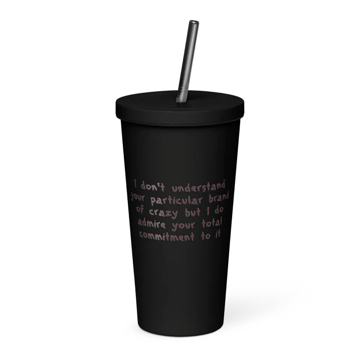 Brand of Crazy - Black Tumbler product image (1)