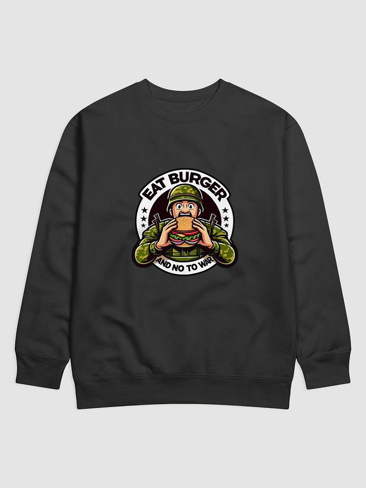 Peace Burger Soldier Sweatshirt product image (1)