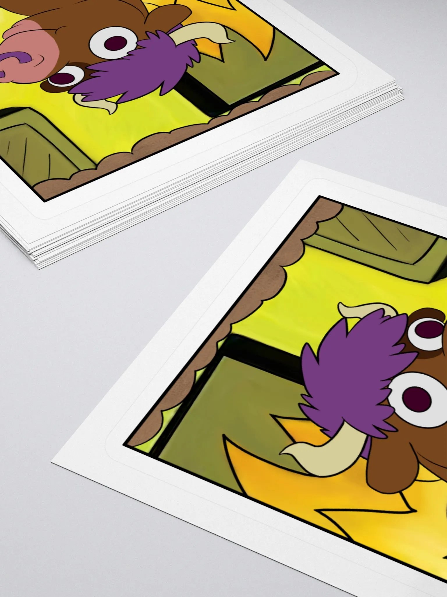 "This is Fine" Emote Sticker product image (4)