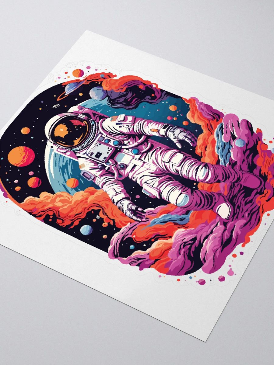 Cosmic Explorer Kiss Cut Stickers product image (8)