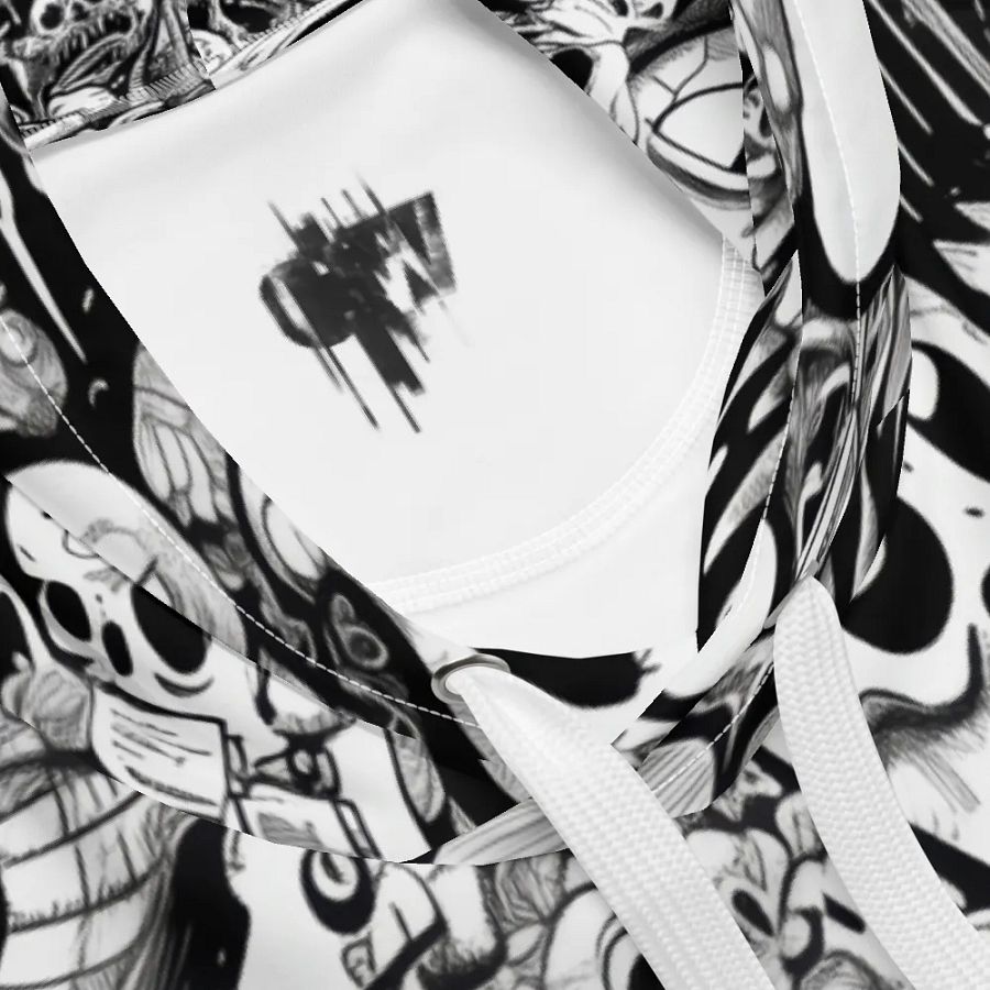Chaos Skull Full-Print Hoodie product image (9)