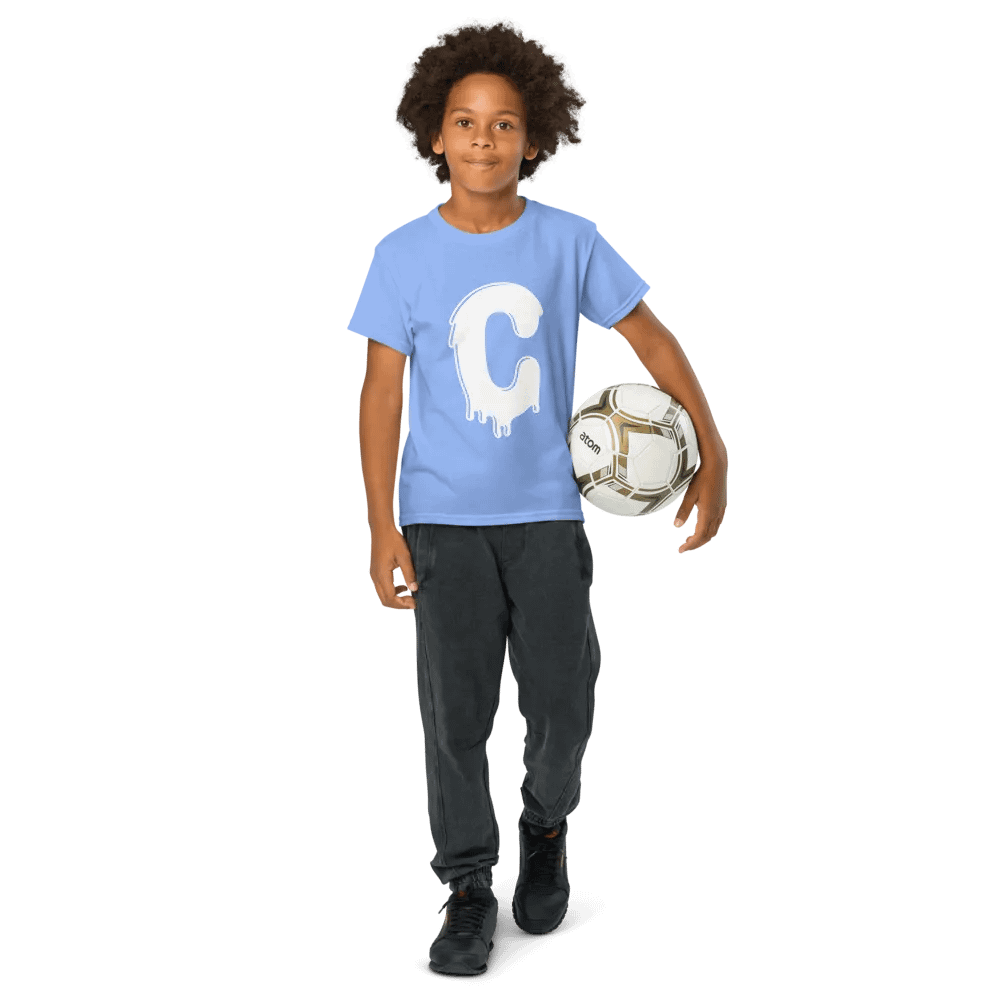Melting Alphabet | Letter C | Youth Sports Tee product image (16)