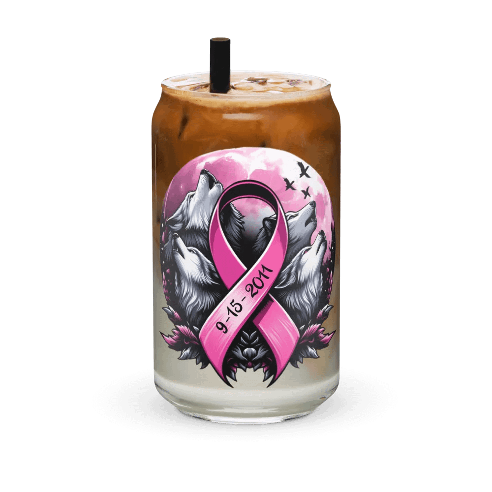 Wolves for Hope Can Glass product image (9)