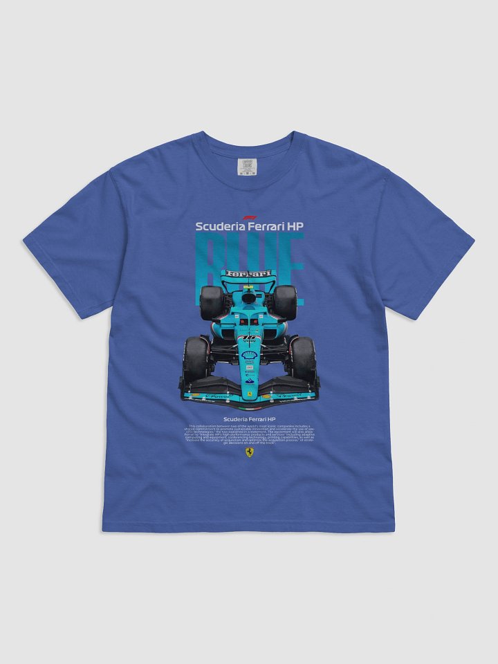 Blue Formula 1 Race Car T-Shirt product image (33)