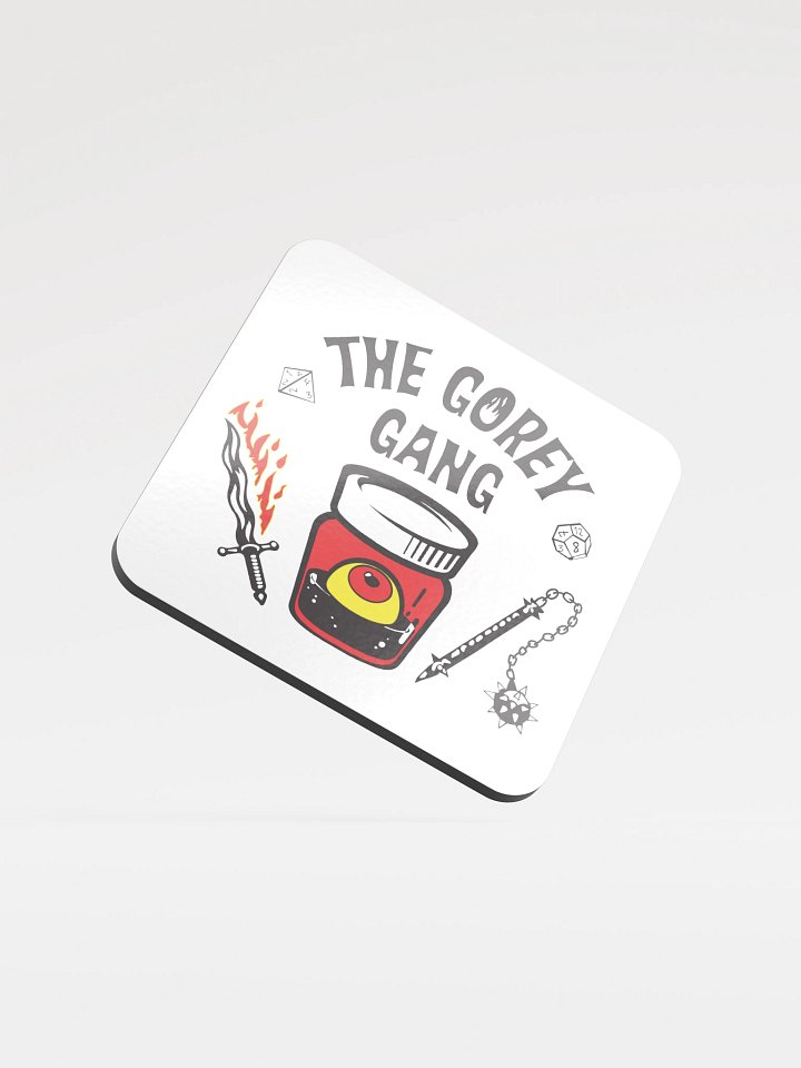 DnD Gang - Glossed Cork Coaster product image (1)