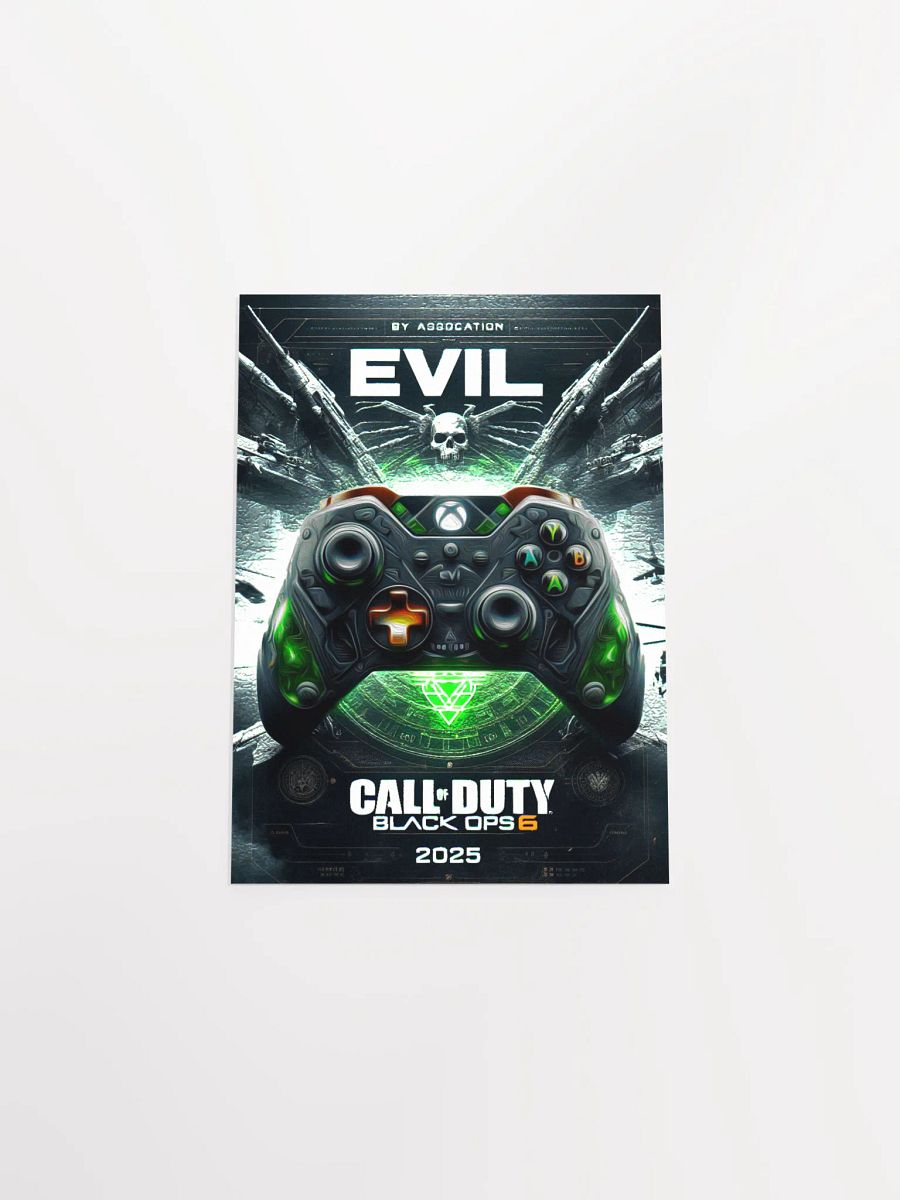 EVIL Gaming: BO6 Controller Poster product image (43)