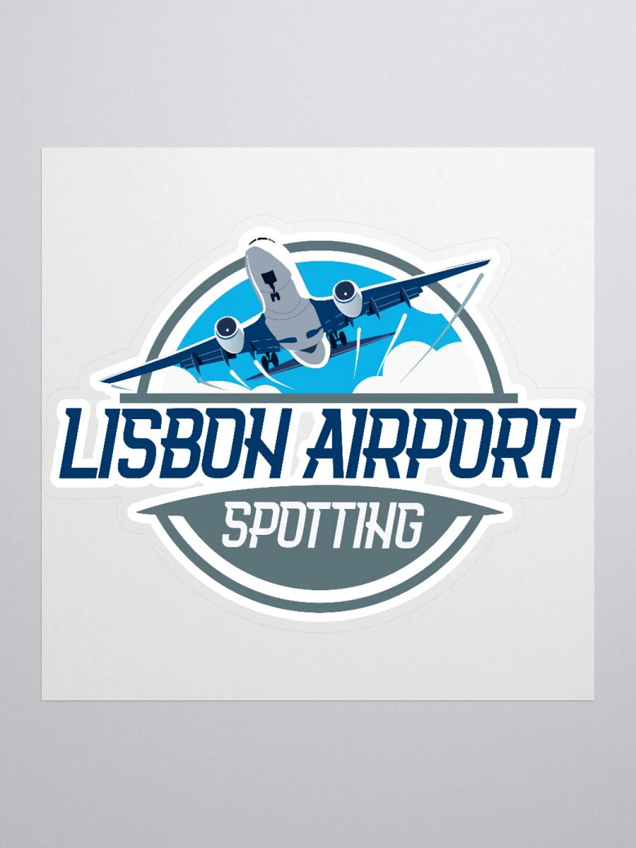 Lisbon Airport Spotting Stickers (White background) product image (3)