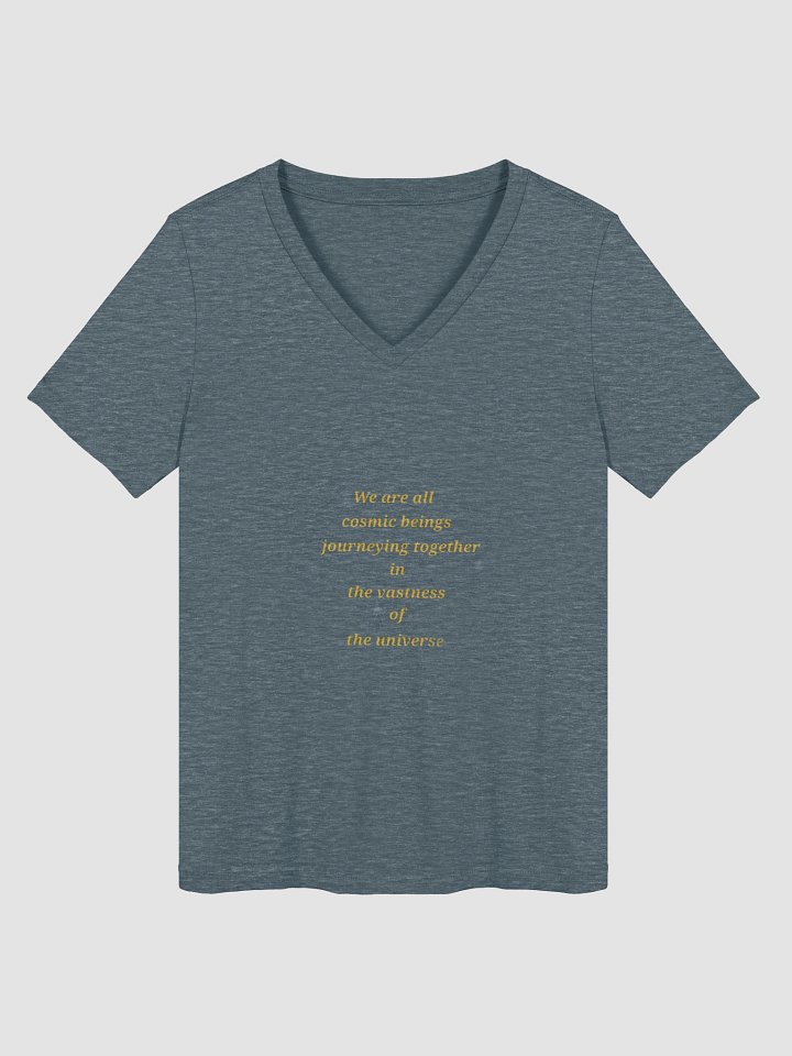 Cosmic Journey Relaxed V-Neck Tee product image (1)