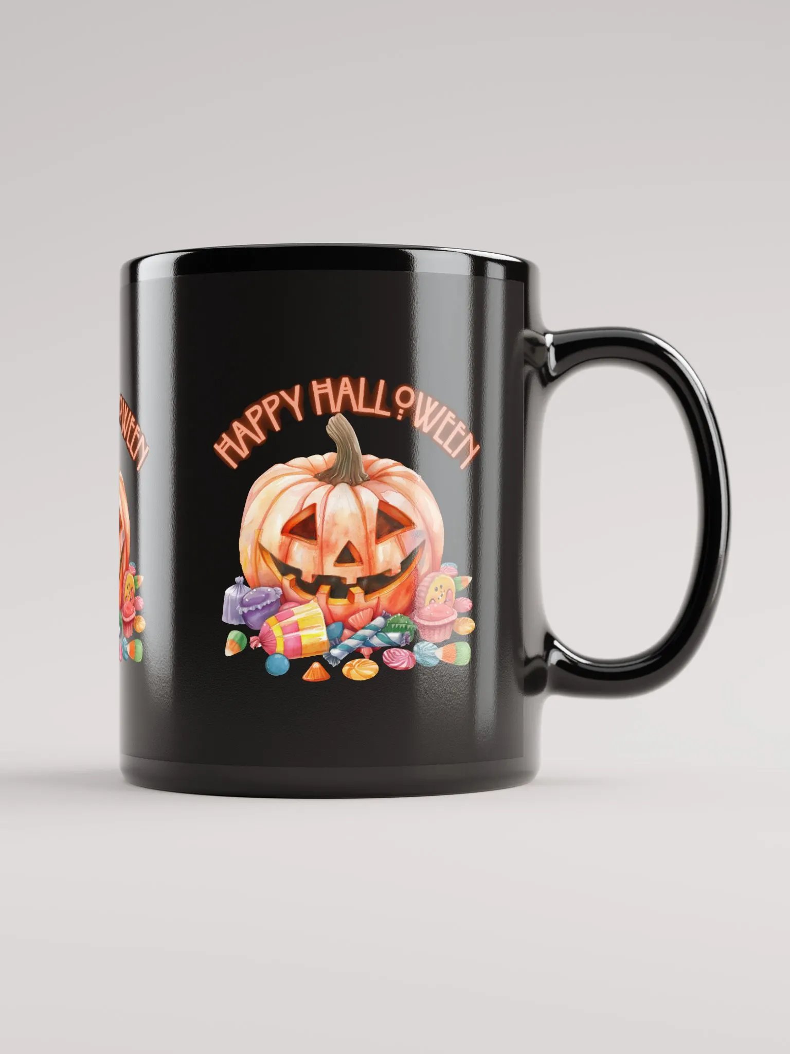 Happy Hallowen Pumpkin & Sweets Mugs product image (1)