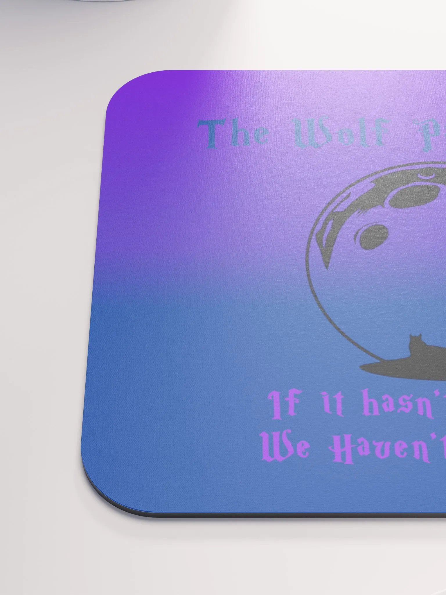The Wolf Pack Gamers Gaming Motto Mousepad product image (6)