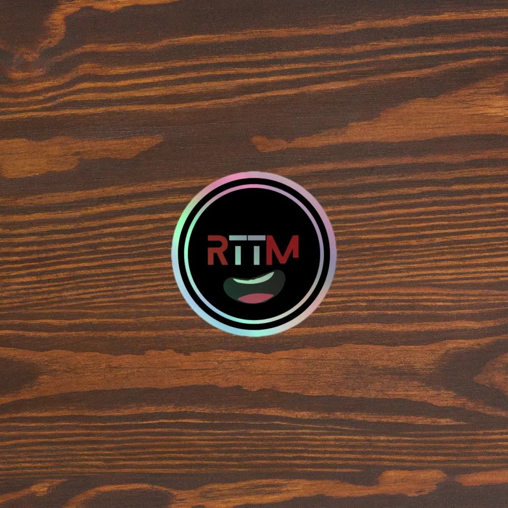 RTTM Face Holographic Stickers product image (4)