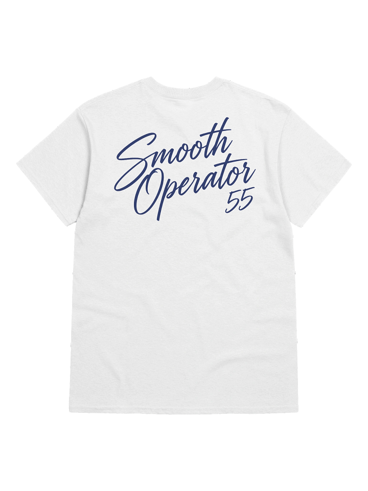 Carlos Sainz Smooth Operator 55 F1 Script Font T-Shirt product image (2)