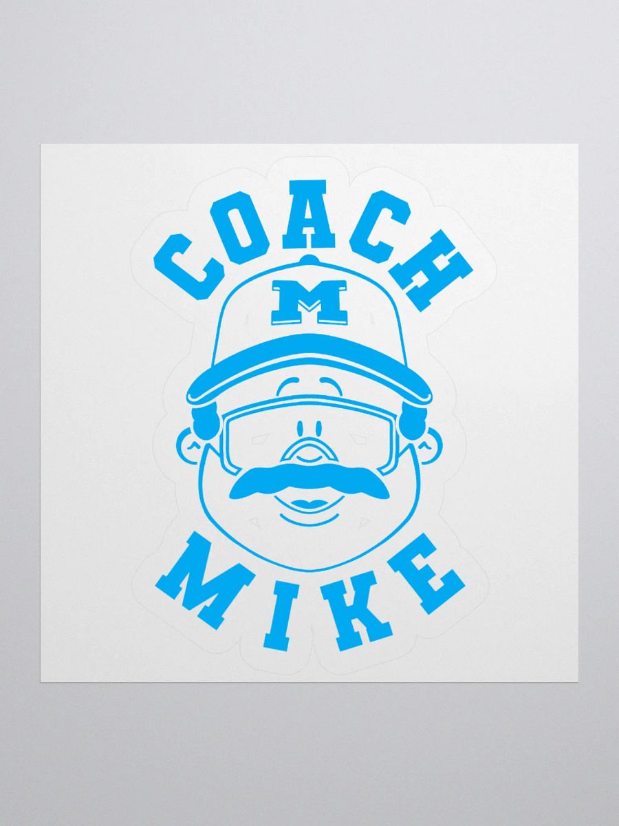 Coach Mike Sticker - Blue product image (1)