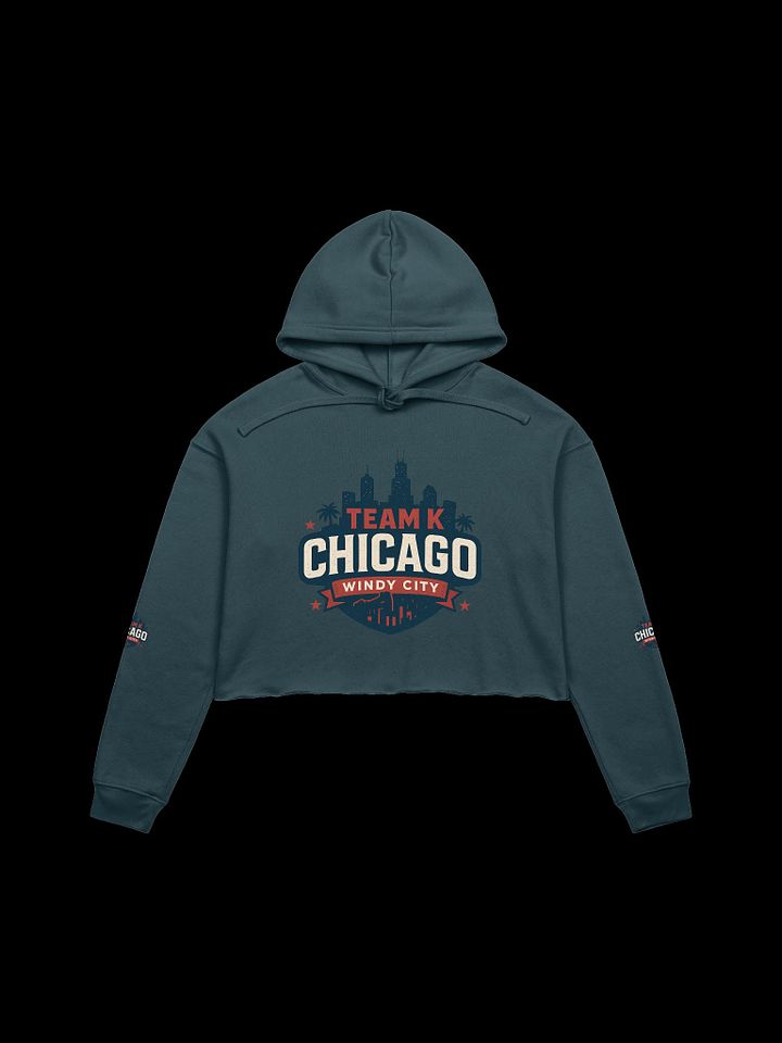 Team K Chicago Crop Hoodie product image (1)