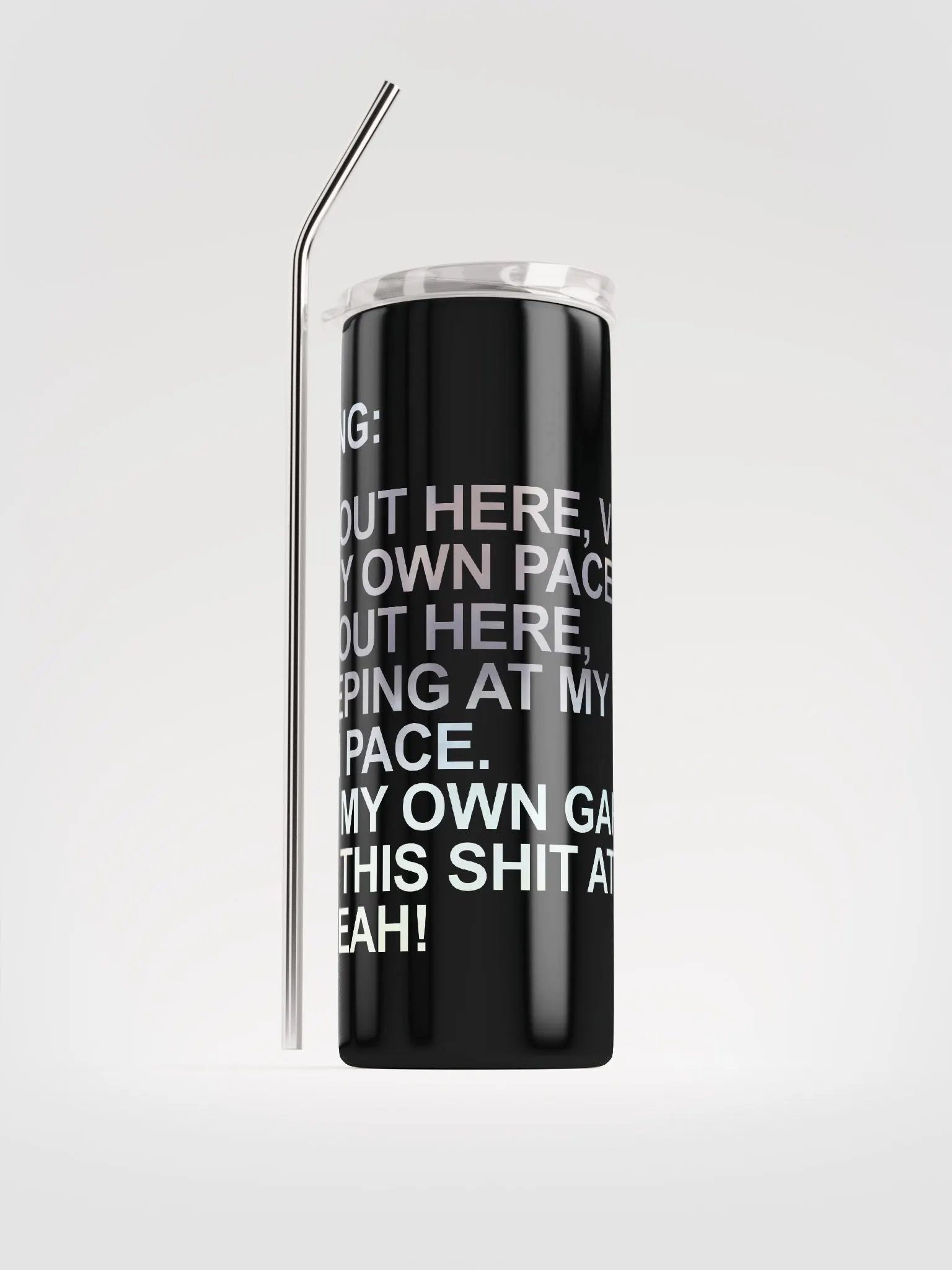 vibin' Stainless Steel Tumbler product image (1)