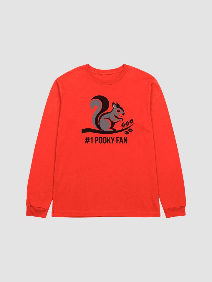 Pooky the Squirrel Fan Long Sleeve Tee product image (1)