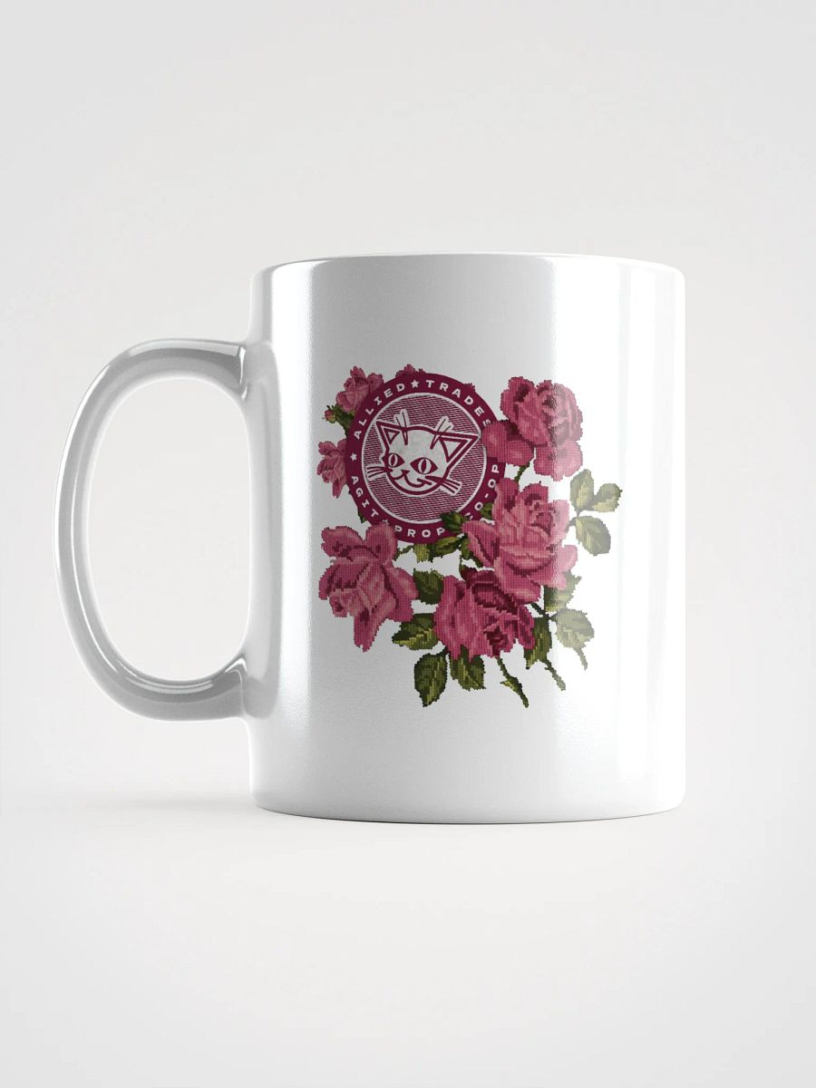 Claws and Thorns Alli Cat Floral Coffee Mug product image (17)