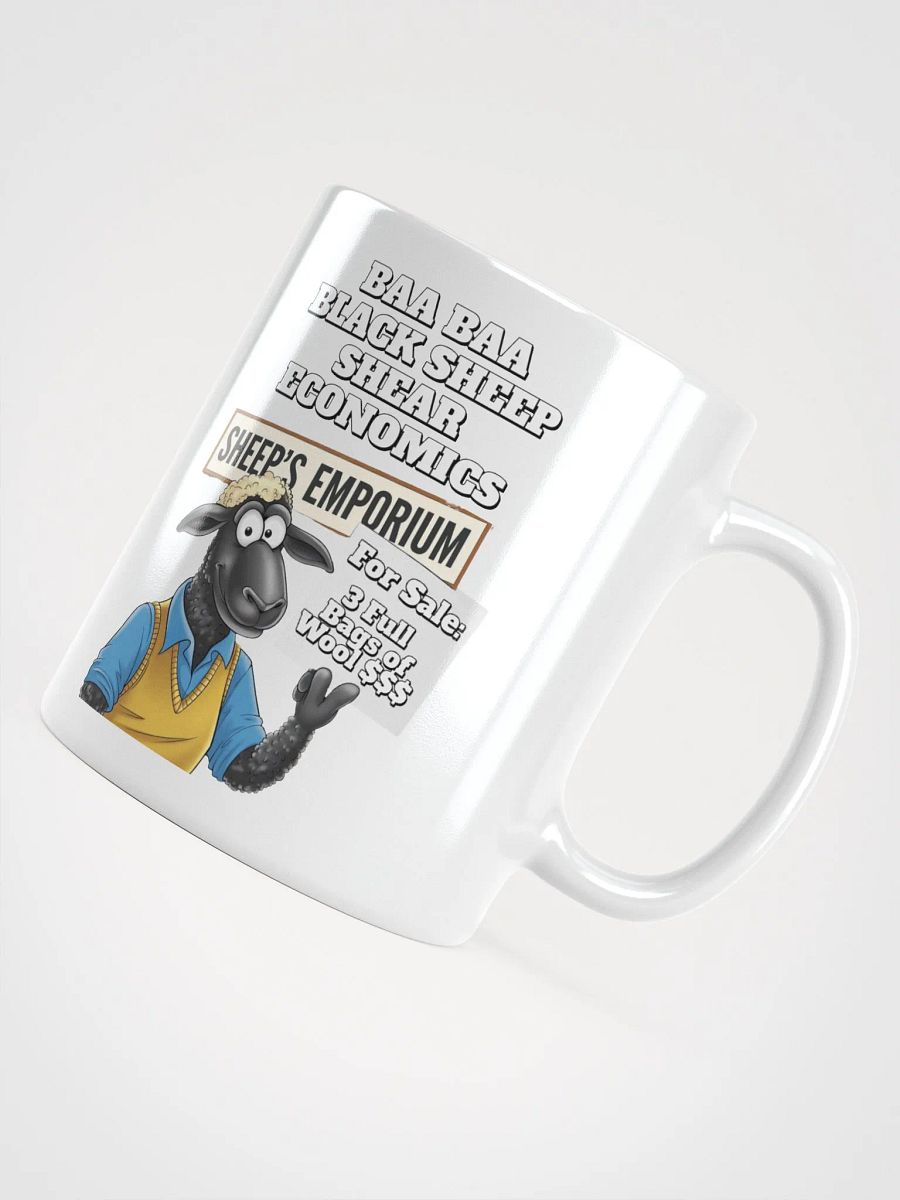 Baa Baa Black Sheep - The Entrepreneur - Funny White Coffee Mug product image (14)