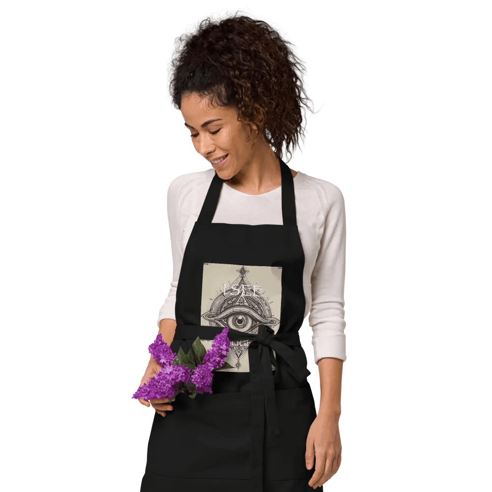 I See Through You Organic apron product image (9)