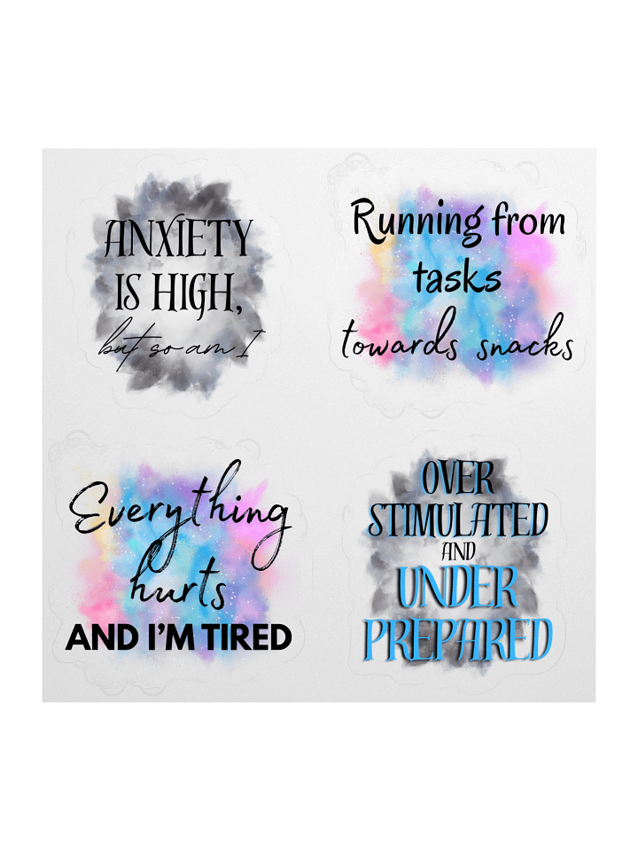 Barely Holding It Together Set of stickers product image (1)