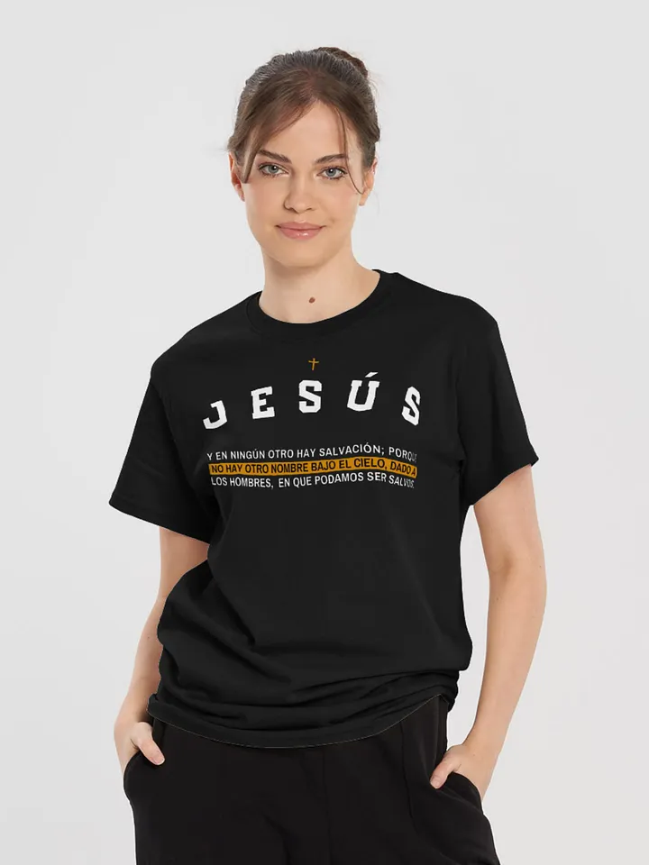 Camiseta Unisex Manga Corta | Y en ningún otro hay Salvación product image (2)